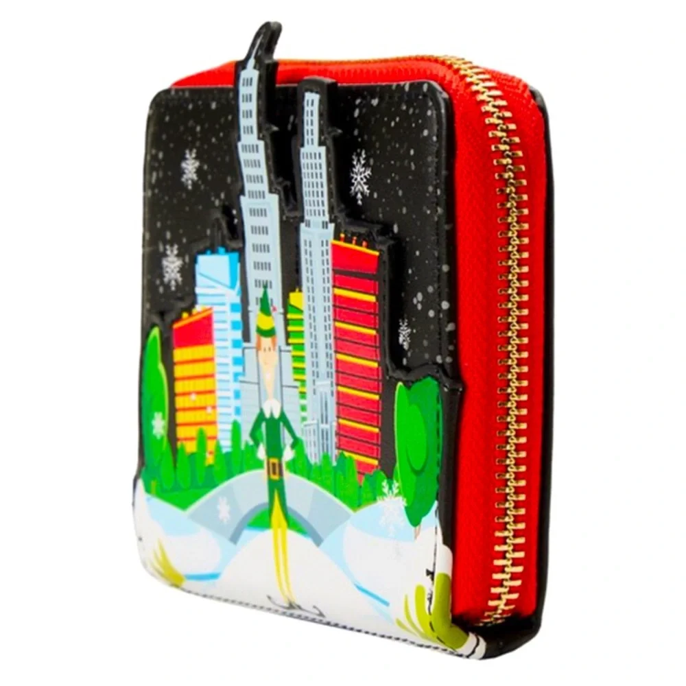 Elf Buddy in Manhattan Zip Around Wallet - Picture 3 of 4